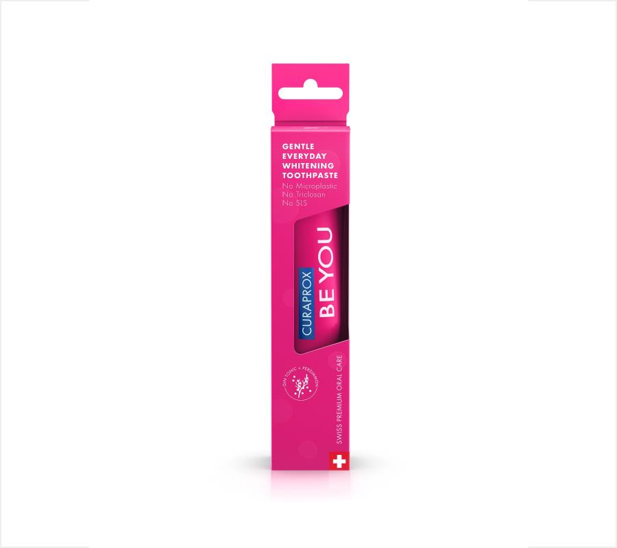 Отбеливающая зубная паста Curaprox Be You со вкусом ягод можжевельника и хурмы, 60 мл