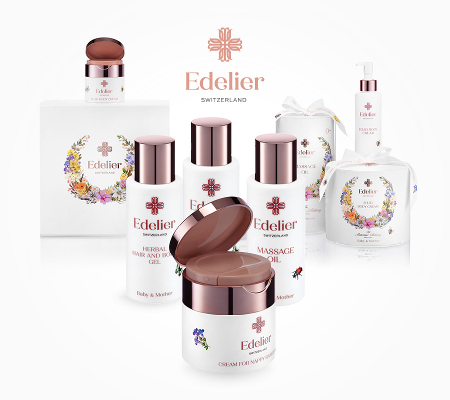 Дорожный набор-косметичка Коллекция первого прикосновения "Edelier" 