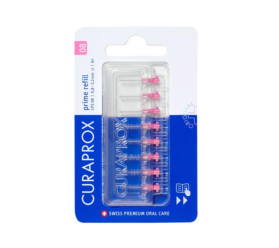 Ершик межзубный Curaprox "prime", 0,8 мм (8 шт)