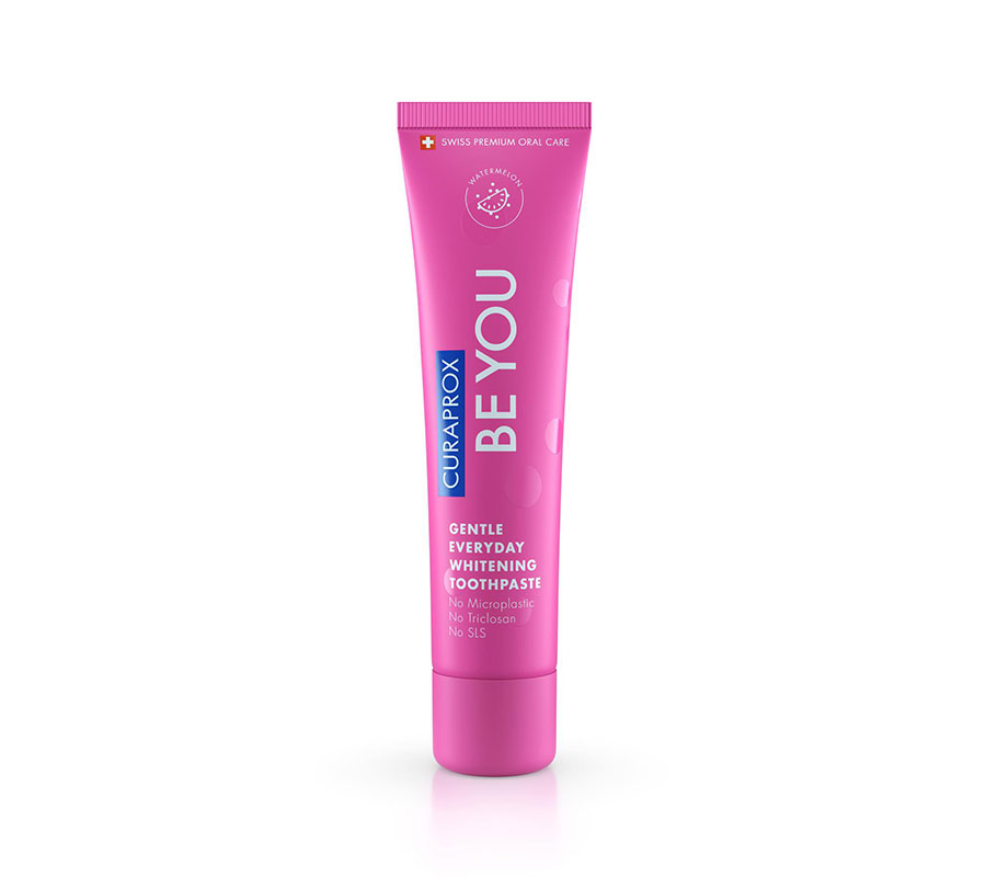 Отбеливающая зубная паста Curaprox Be You со вкусом арбуза, 60 мл