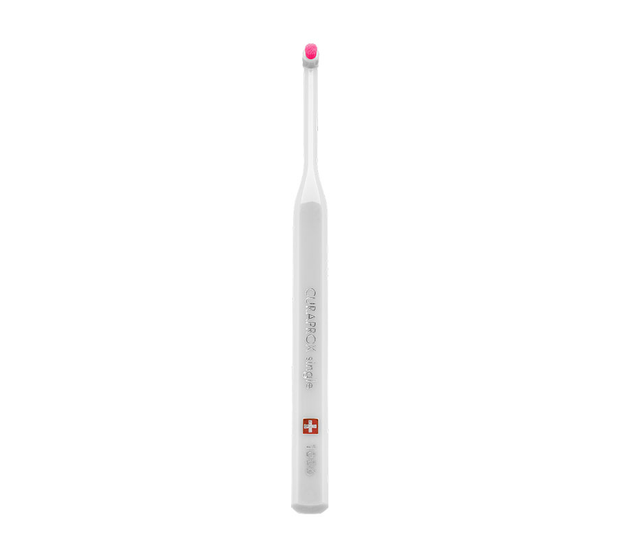 Монопучковая зубная щетка Curaprox CS 1006 single (белая)