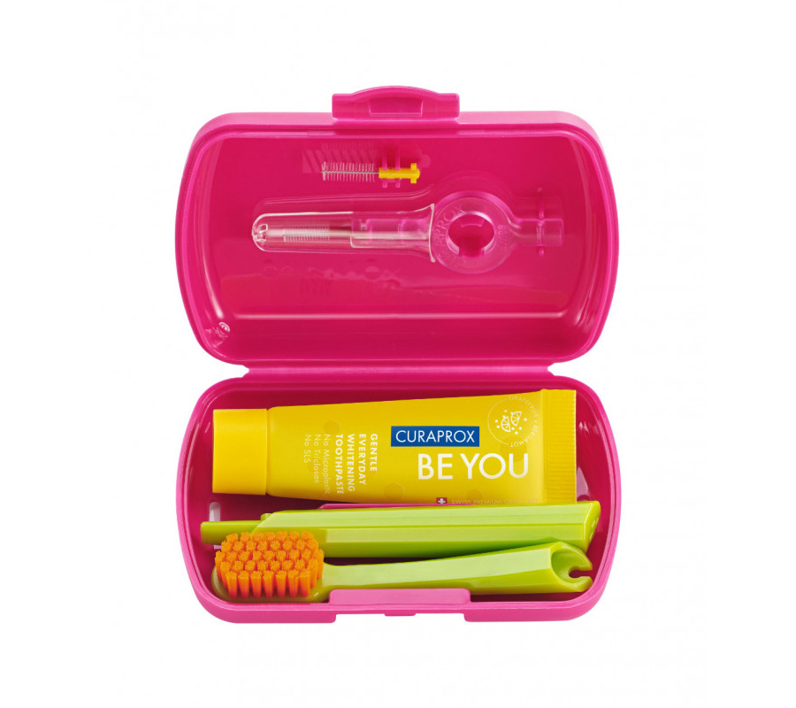 Дорожный набор BE YOU: CS5460, Be you yellow 10 мл,CPS prime 07, CPS prime 09,UHS 409,красный бокс